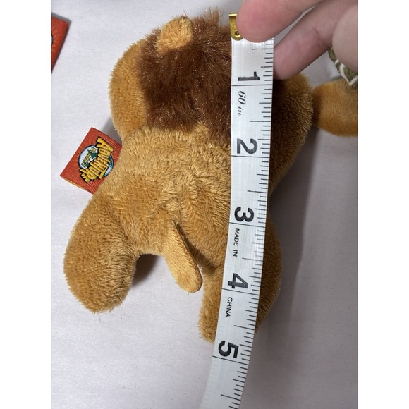 Adventure Planet Plush Lot Of 7 5" Tall animals All Ages - Picture 4 of 8